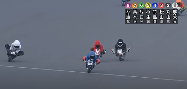 Você já viu um corrida de minimotos