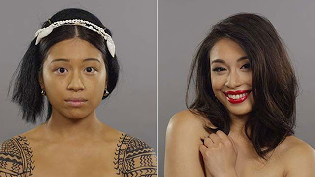 Veja 100 anos de evolução da beleza filipina